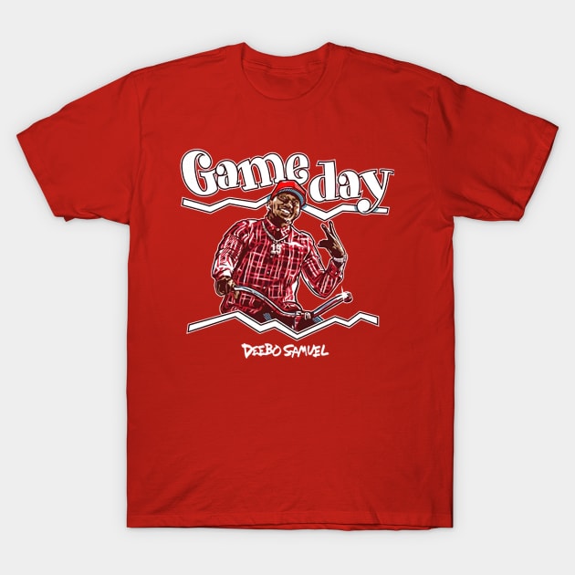 Deebo Samuel Gameday T-Shirt by Chunta_Design